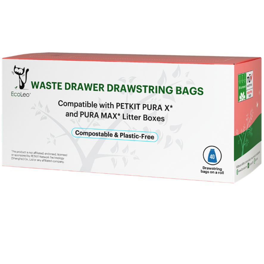 PETKIT PURA X and MAX Compatible Compostable Drawstring Waste Drawer L –  EcoLeo