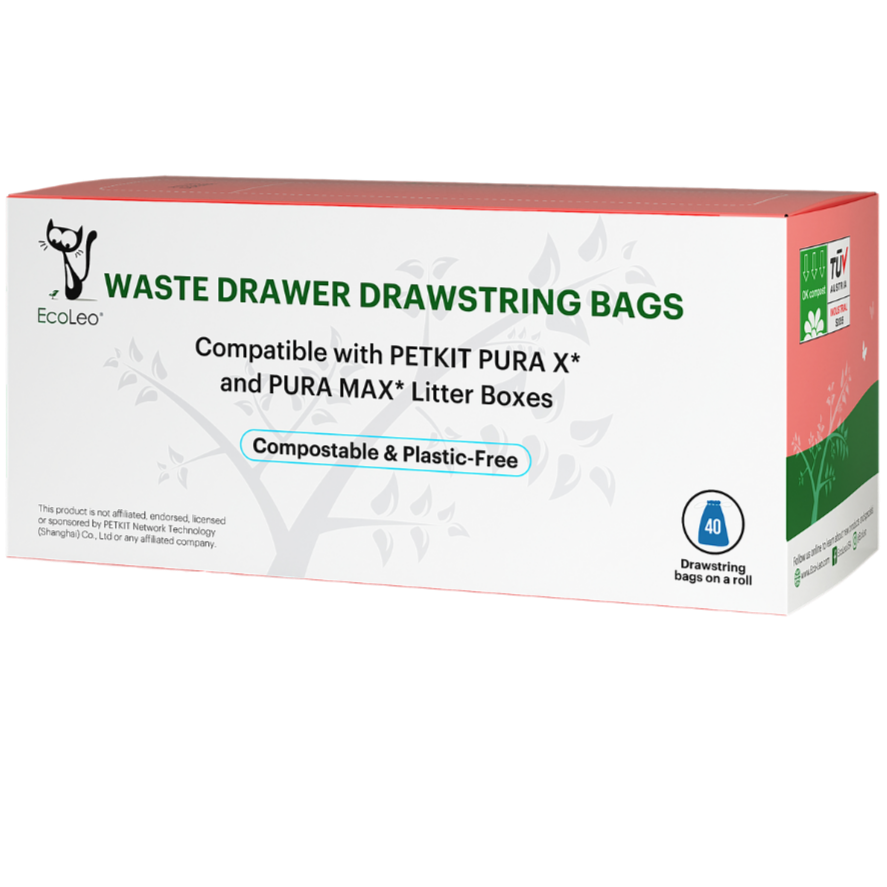 PETKIT PURA X and MAX Compatible Compostable Drawstring Waste Drawer L