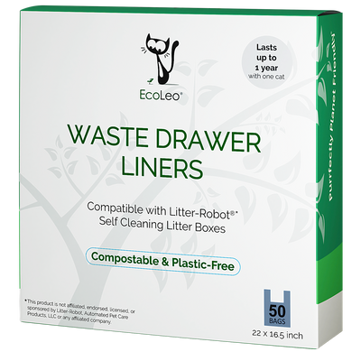 Litter Robot 3 Compatible Compostable Waste Drawer Liners