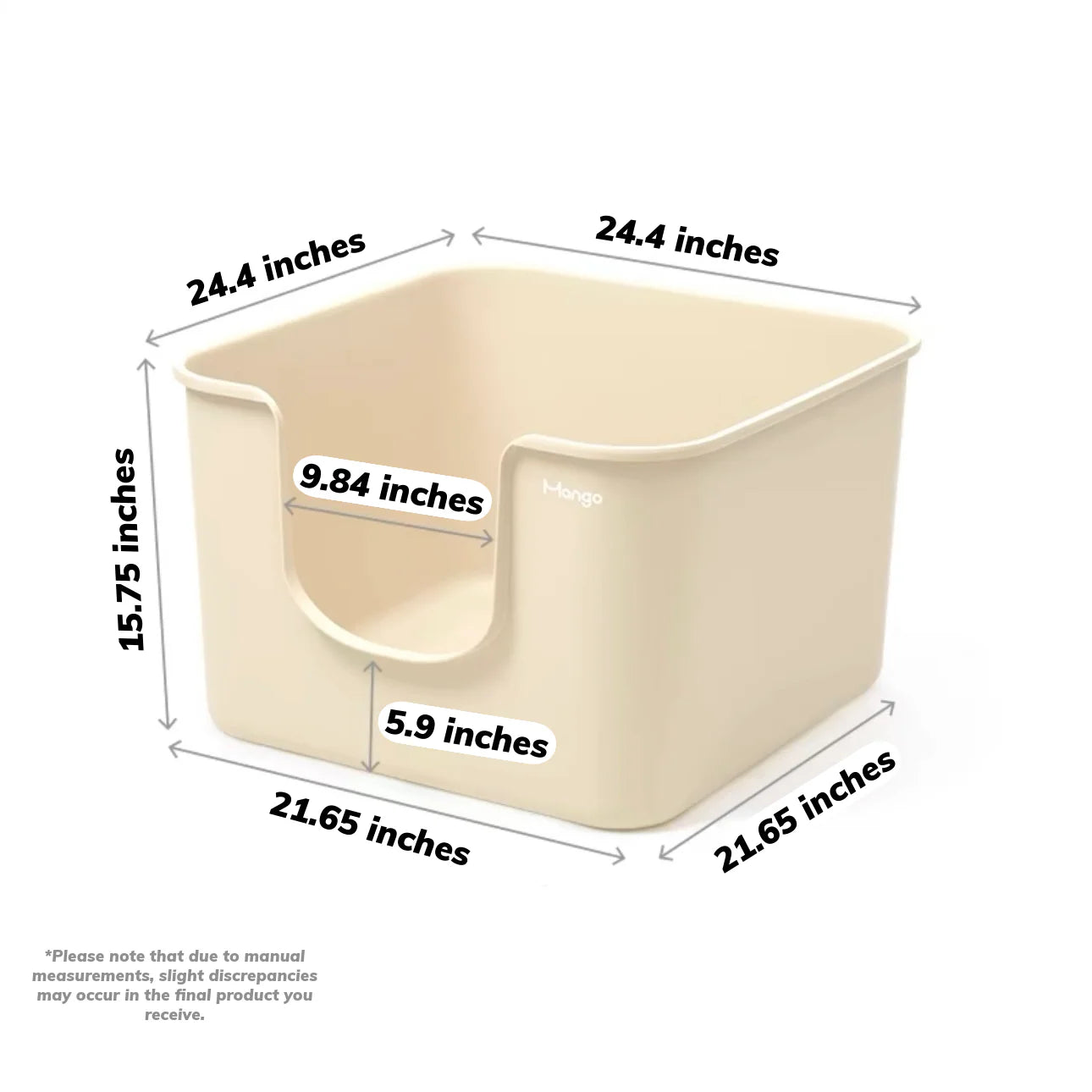 XXL Cube Litter Box (Double Extra Large)