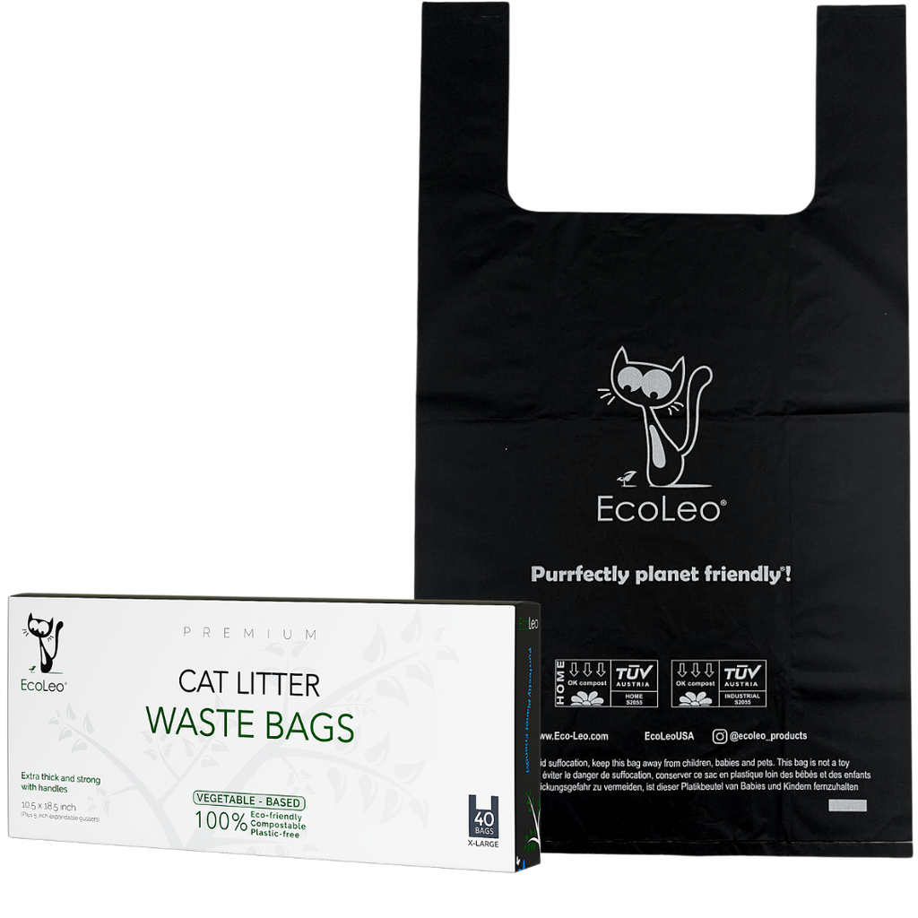 Biodegradable cat waste deals bags