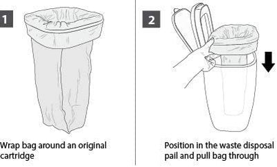 Compostable Litter Genie* & Litter Locker* Compatible Disposal Pail Liners