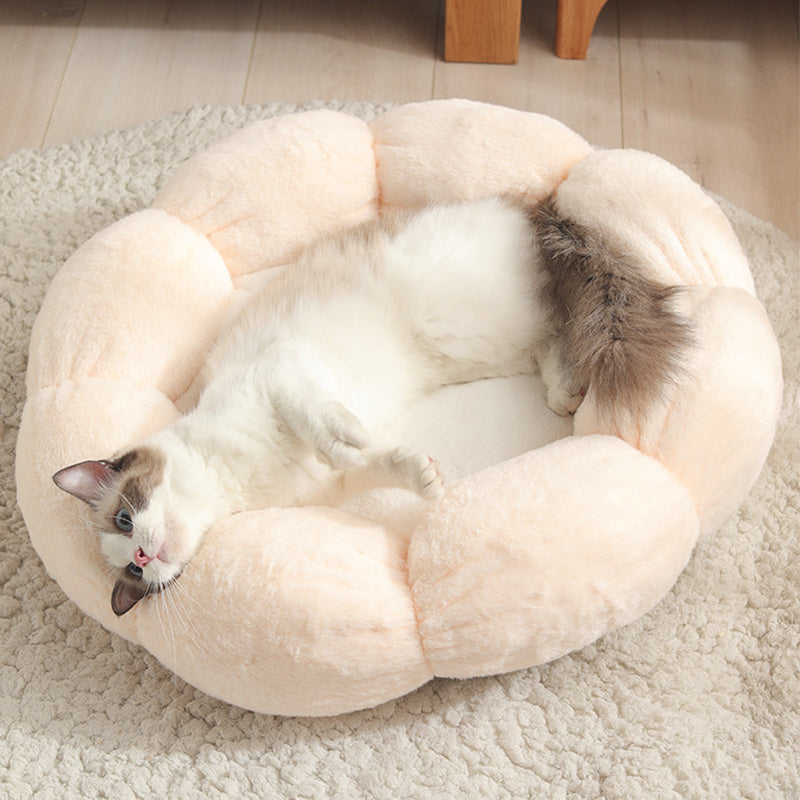 Petal Pouf Cat Bed - Color Options