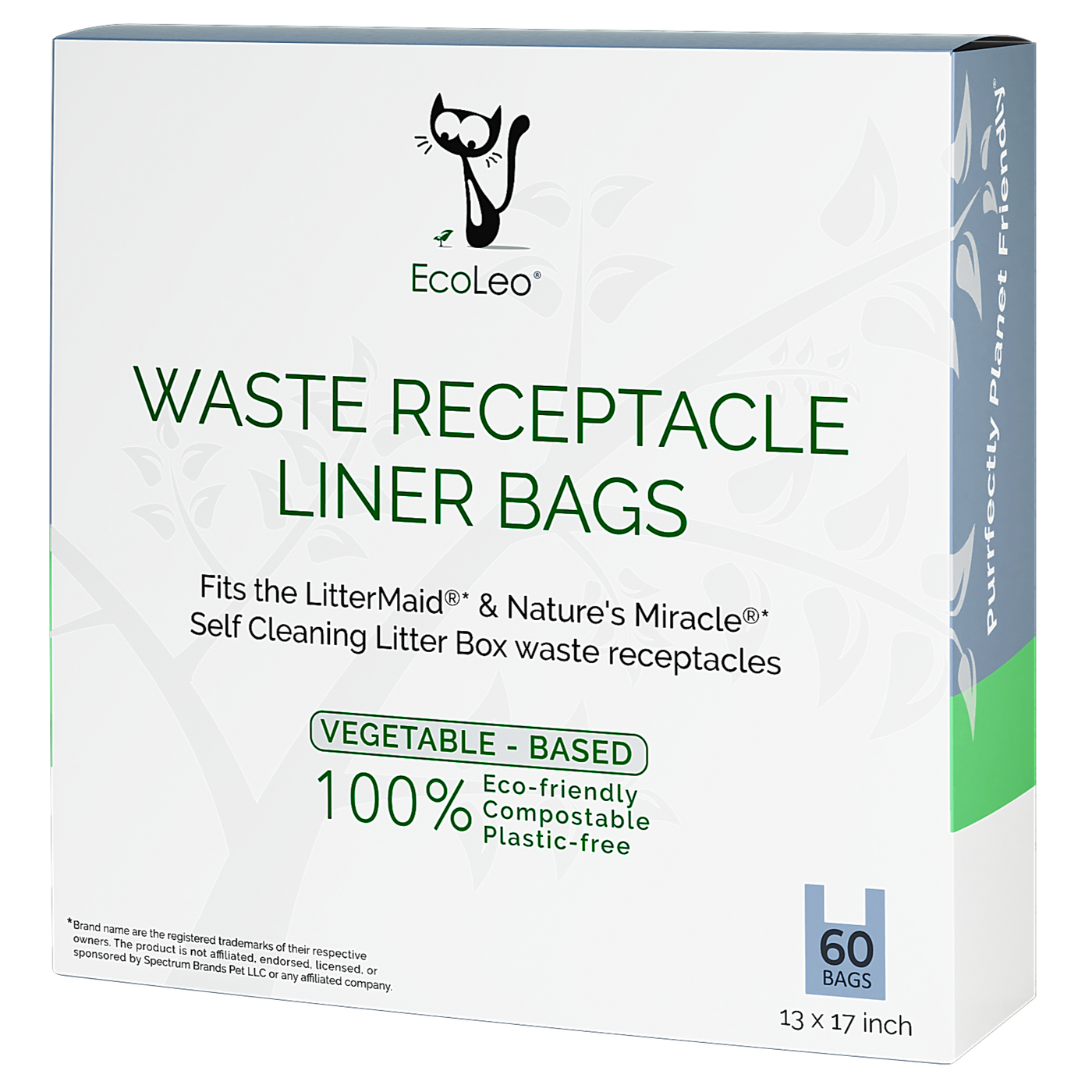 Litter Maid* and Nature's Miracle* Compatible Waste Receptacle Liners