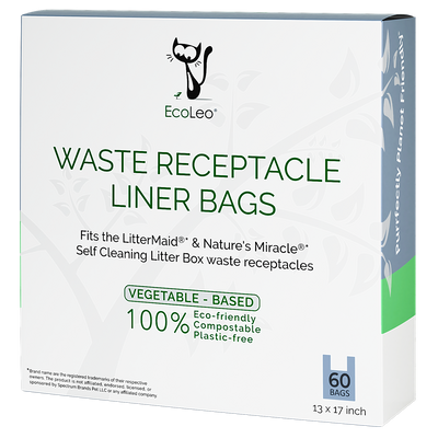 Litter Maid* and Nature's Miracle* Compatible Waste Receptacle Liners