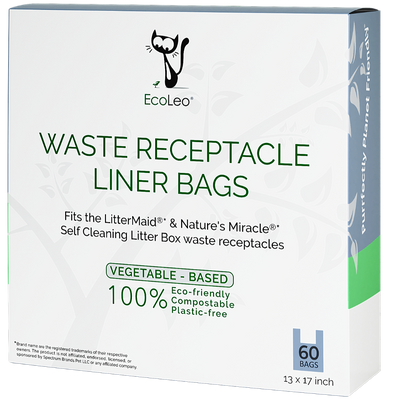 Litter Maid* & Nature's Miracle* Compatible Receptacle Liners - PACKAGING FREE