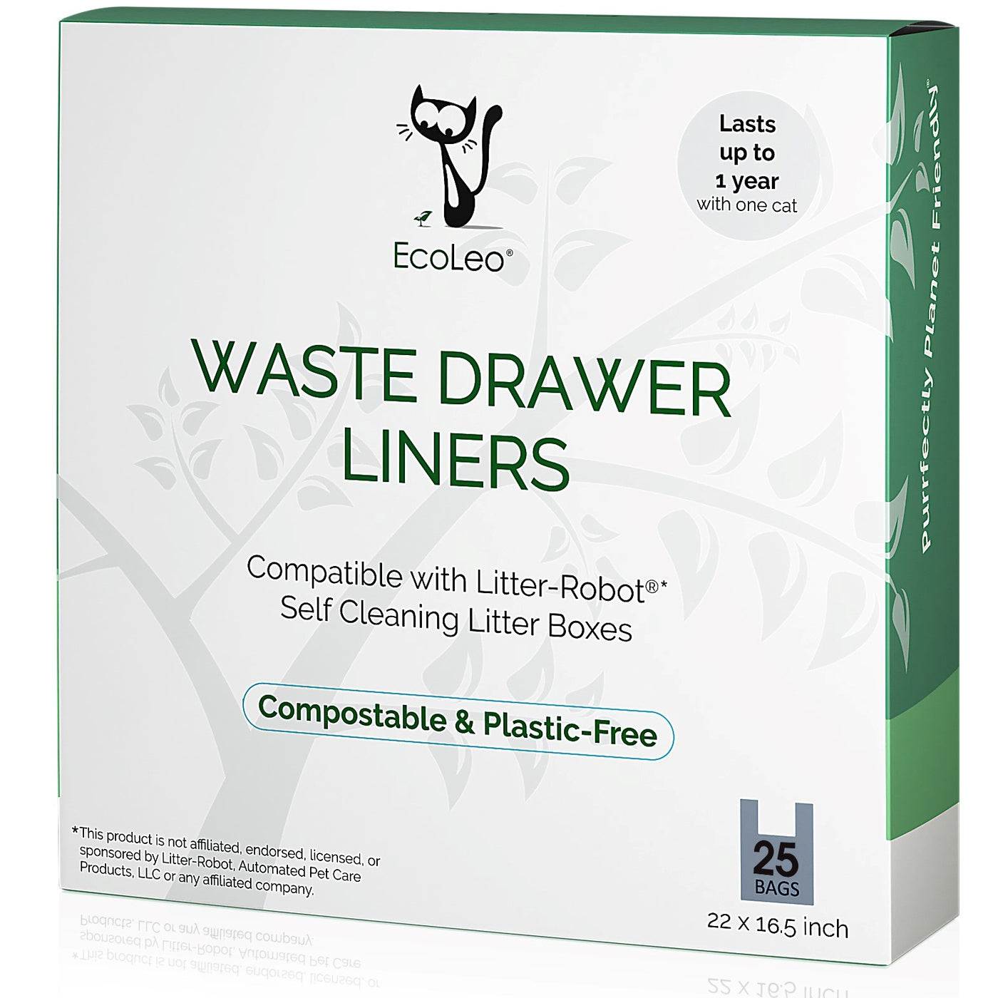 Litter Robot 3 Compatible Compostable Waste Drawer Liners