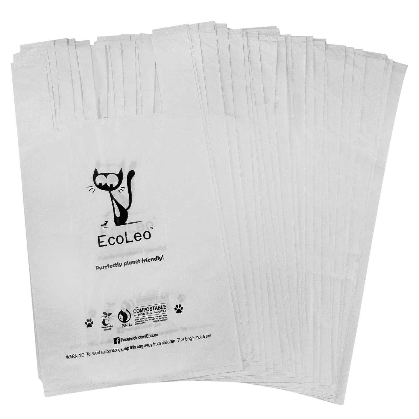 Cat Litter Waste Bags - 120 Count, OPEN BOX/PACKAGING FREE