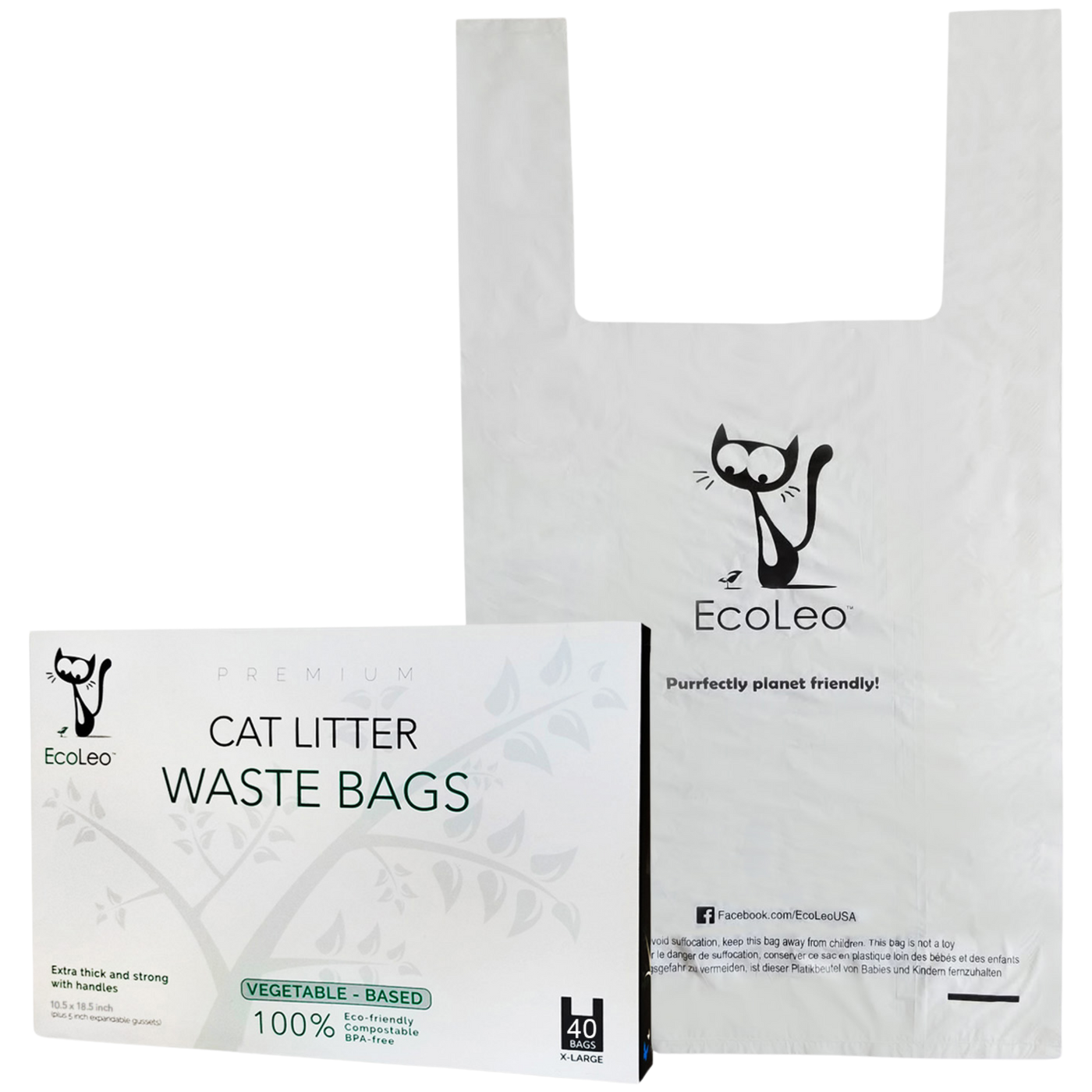 Biodegradable Cat Litter Waste Poop Bags